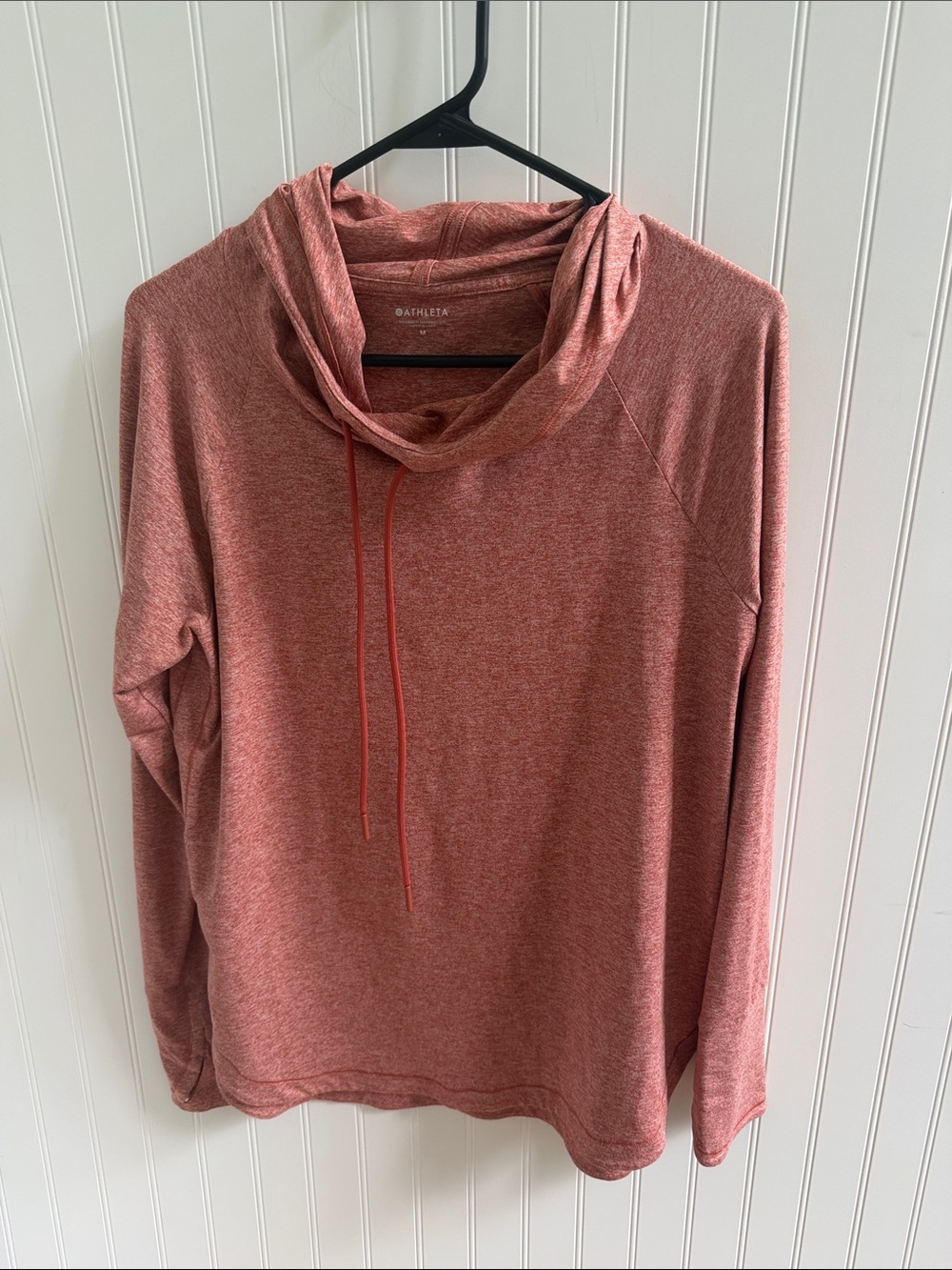 (339)Athleta Rose Cowl Neck Drawstring Pullover